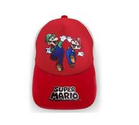 Cappellino Super Mario Bros rosso 52