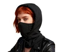 Cappellino termico per bicicletta: antivento e con ritenzione di calore | berretti caldi e multifunzionali per l'inverno, design comodo per attività di sci, turismo, escursionismo, lavoro, nero