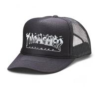 Cappellino Thrasher X Anti Hero Pigeon Mag Trucker Black