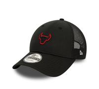 Cappellino Trucker 9Forty da uomo New Era ~ Chicago Bulls nero