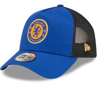 Cappellino Trucker A-Frame Blu Con Crest Lion Ufficiale Del Chelsea FC