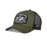 Cappellino Trucker Alpinestars Heritage Patch Militare/NeroRegolabile Militare,Nero