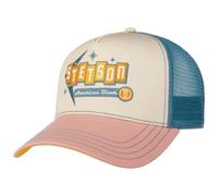 Stetson American Diner Trucker Cappellino da baseball, da uomo, con ombrello, fodera, fodera primavera-estate, Colore: rosa., Taglia unica