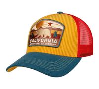 Cappellino Trucker California Cord by King Kerosin senape One Size