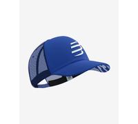 Cappellino Trucker Compressport blu royal blu navy