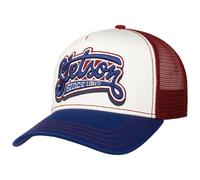 Cappellino Trucker Lettering by Stetson blu-rosso One Size
