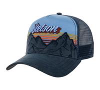 Cappellino Trucker Mountain Mist by Stetson blu-blu scuro One Size