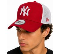 Cappellino Trucker Pulito Scarlet New Era Dei New York Yankees