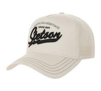 Cappellino Trucker Since 1865 by Stetson bianco crema One Size