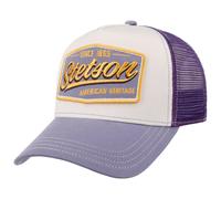 Cappellino Trucker Since 1865 Vintage by Stetson lilla One Size