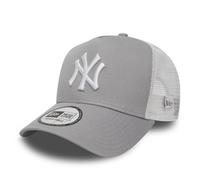 Cappellino Trucker Snapback da uomo di New Era ~ New York Yankees grigio/bianco
