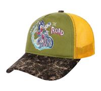 Cappellino Trucker Split Road by King Kerosin nero-verde One Size