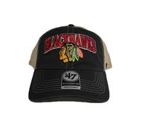 Cappellino Tuscaloosa Clean Up Chicago Blackhawks Vintage Black