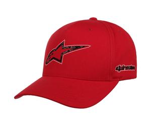 Cappellino Uni Carbon by alpinestars rosso One Size