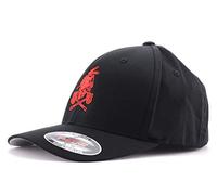 Cappellino Uomo Con Visiera Flexfit Per Softair Berretto Militare Tattico, Cappello Donna E Ragazzo Unisex Trucker Resistente - LA PATCHERIA - DEVGRU Red Squadron Indian (L/XL)