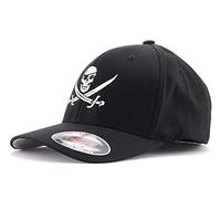 Cappellino Uomo Con Visiera Flexfit Per Softair, Berretto Militare Tattico, Cappello Donna E Ragazzo Unisex Trucker Resistente - LA PATCHERIA - Jolly Roger (S/M)