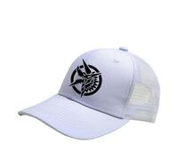 Cappellino Visiera UomoMonst-er Hunt-er, Cappello da Golf Moda Casual, Cappellini con Visiera Unisex Traspirante(White)
