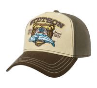 Cappellino Wild Life Since 1865 Trucker by Stetson beige-marrone One Size Big