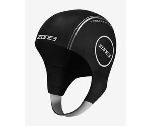 Cappellino Zone3 Neoprene Swim nero argentato - XS