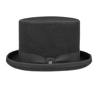 CAPPELLISHOP Cappello a Cilindro Classico in Feltro di Lana Prodotto in Italia Uomo Tutto l Anno