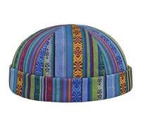 CAPPELLISHOP Fresh Stripes Berretto Docker Righe a Tutto Campo Prodotto in Italia Uomo Primavera Estate