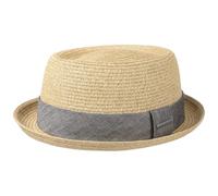 Stetson Robstown Toyo Pork Pie Cappello Sole Estivo L (58-59 cm) - Natura