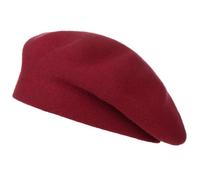 Berretto Basco da Donna Supersoft by Lipodo rosso scuro One Size
