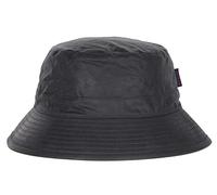 Barbour - Cappello a Secchiello in Cera Blu Navy Impermeabile Cotone - - Accessories - Donna - Blu - L