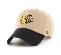 Cappello 47 Brand NHL Chicago Blackhawks Due Toni CLEAN UP Basecap Logo Patch