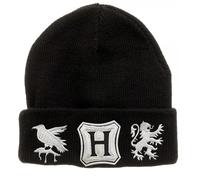 Cappello A Beanie Con Loghi Delle Case Di Harry Potter