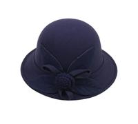 Cappello a bombetta piccolo con fiori autunnali e invernali da donna, con parte superiore rotonda e casual, sombrero for uomo Per Feste, Ti Giorni(Color 9)