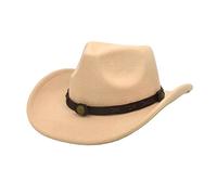 Cappello a cilindro adulto da uomo cappelli a tesa larga cappello da cowgirl Fedora Cosplay Party Novità Costume Donne Cappelli Donne Per L'inverno Per L'autunno Moda