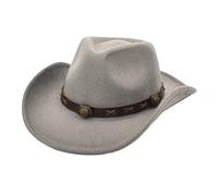 Cappello a cilindro adulto da uomo cappelli a tesa larga cappello da cowgirl Fedora Cosplay Party Novità Costume Donne Cappelli Donne Per L'inverno Per L'autunno Moda