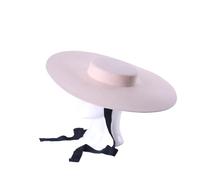 Cappello a Cilindro da Donna, in Feltro, con Tesa Larga e Larga, Formale, Bianco, per spettacoli teatrali, Invernale, da Donna, per Esterni(Lotus Root Pink)