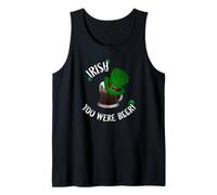 Cappello a Cilindro e Tazza Steampunk St Patricks Irish You Were Beer Canotta