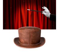 Cappello a cilindro medievale Cappello da cavaliere medievale Steampunk per