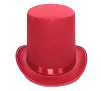 Cappello a cilindro nero da mago, cappello a bombetta, per spettacoli teatrali, carnevale, costume accessorio nero da donna