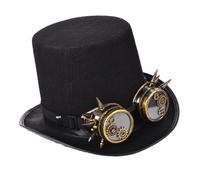 Cappello a cilindro Steampunk Cappello gotico punk gotico retrò jazz per le