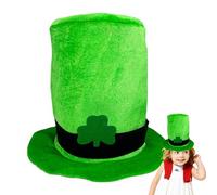 Cappello a cilindro verde | Accessorio per costume irlandese | Top per il giorno di San Patrizio, Leprechaun per adulti, uomini e donne
