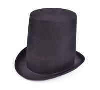 Cappello A Cilindro Vittoriano Costume Elegante Accessorio Per Tema Omicidio