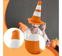 Cappello a cono stradale, accessorio per travestimento e festa in maschera