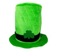 Cappello a coppa verde, cappello di St Patrick, accessorio per costume da festa irlandese, accessorio per costume da festa di San Patrizio, cappello a coppa di elfo per San Patrizio, Natale