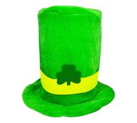 Cappello a coppa verde, cappello di St Patrick | Cappelli costume Leprechaun da uomo - Cappello da elfo di lusso, cappelli in costume di San Patrizio per adolescenti per San Patrizio,
