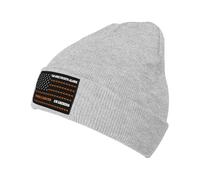 Cappello A Cuffia Bone Cancer Awareness America Flag Berretto da Uomo Assorbe Sudore Traspirante Cappello, per Spiaggia, Ciclismo, Sciare, 56-62cm