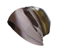 Cappello a cuffia per cani da corsa Rough Collie Bokeh Railway Pets Rough, caldo e morbido, copricapo per cancro, berretto da corsa morbido e leggero, berretto chemioterapico per uomo e donna multic