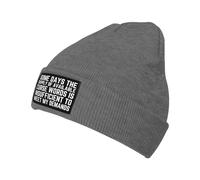 Cappello A Cuffia Some Days The Supply of Available Curse Words Berretto da Uomo Traspirante Morbido Cappello, per Escursionismo, Spiaggia, Sciare, 56-62cm