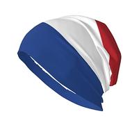 Cappello A Cuffia The Dutch Flag Print Berretto Lavorato A Maglia Corsa | Traspirante Berretto Skull Elastico Berretto Da Uomo per Sci Trekking