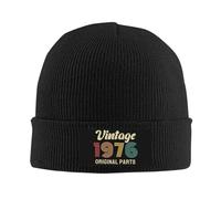 Cappello A Cuffia Vintage 1976 Original Parts Berretto da Notte Traspirante Skull cap Antivento Beanie Cappello per Bici Moto Donna
