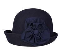Cappello a Falda Arricciata Hypnos by bedacht blu scuro One Size