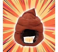Cappello a forma di cacca, cappello da cacca per cosplay, per travestimenti,